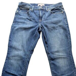 Lucky Brand Women's Jeans Mid-Rise Skinny Ava Blue Denim Ankle Size 10/30
